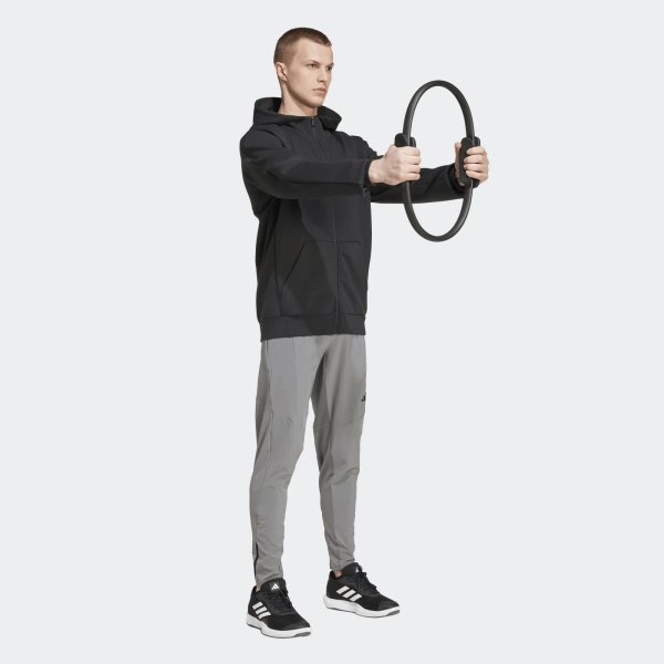 Pánská mikina adidas D4T FULL-ZIP HO - foto 5