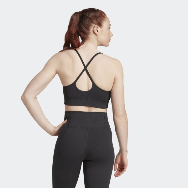 Dámská sportovní podprsenka adidas ALL ME RIB LS - foto 3