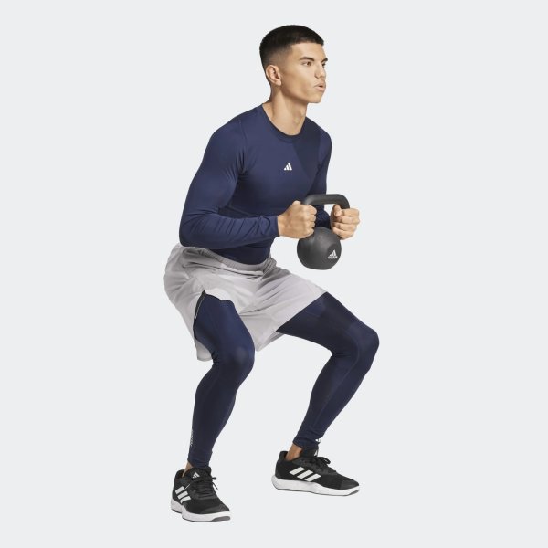 Pánské tričko s dlouhým rukávem adidas TF LS TEE - foto 5