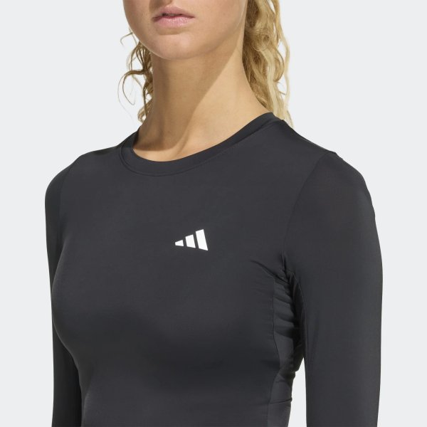 Dámské tričko s dlouhým rukávem adidas PL ESS C LS - foto 4