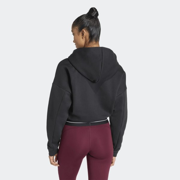 Dámská mikina adidas Q1 HYG HOODIE - foto 2