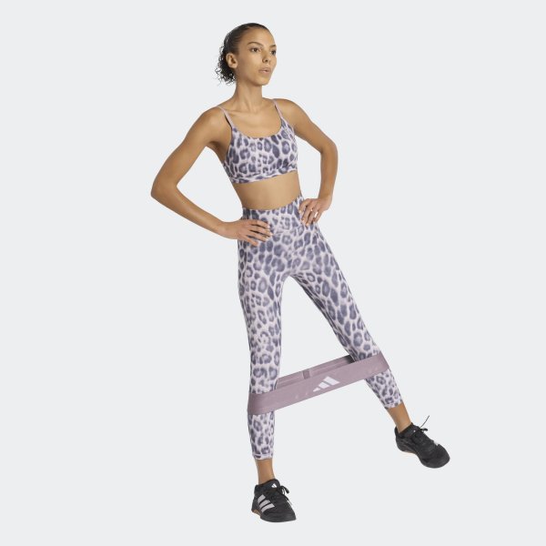 Dámská sportovní podprsenka adidas OPT AOP LS BRA - foto 4