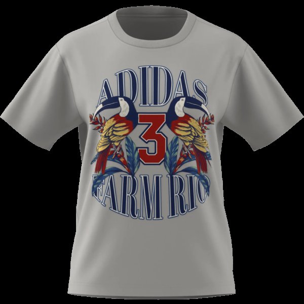 Dámské tričko adidas FARM GFX TEE - foto 6