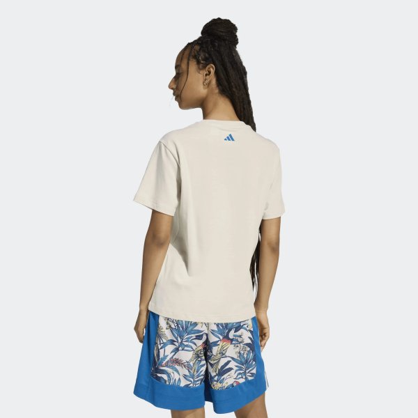 Dámské tričko adidas FARM GFX TEE - foto 2