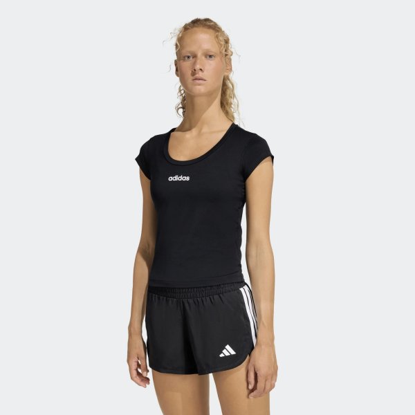 Dámské tričko adidas Q1 HYG BABY TEE - foto 1