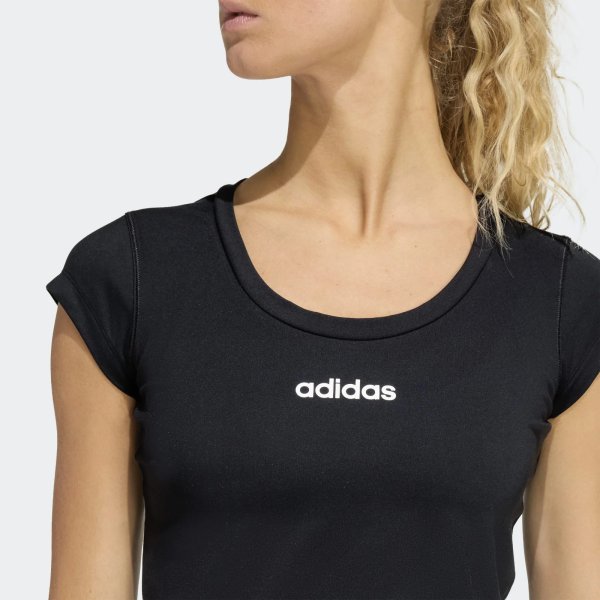Dámské tričko adidas Q1 HYG BABY TEE - foto 4