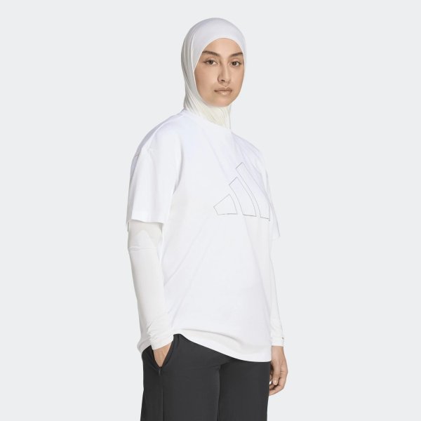 Dámské tričko adidas PL ESS LOGO T - foto 1