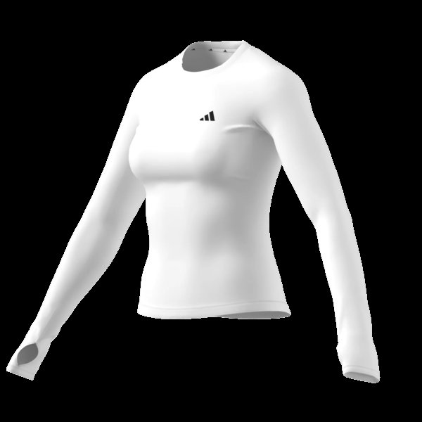 Dámské tričko s dlouhým rukávem adidas PL ESS C LS - foto 14