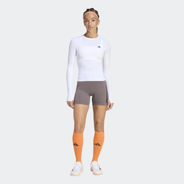 Dámské tričko s dlouhým rukávem adidas PL ESS C LS - foto 4