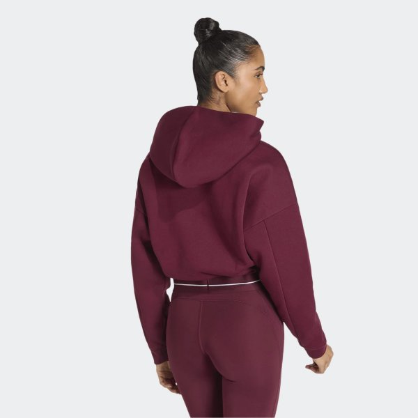 Dámská mikina adidas Q1 HYG HOODIE - foto 2