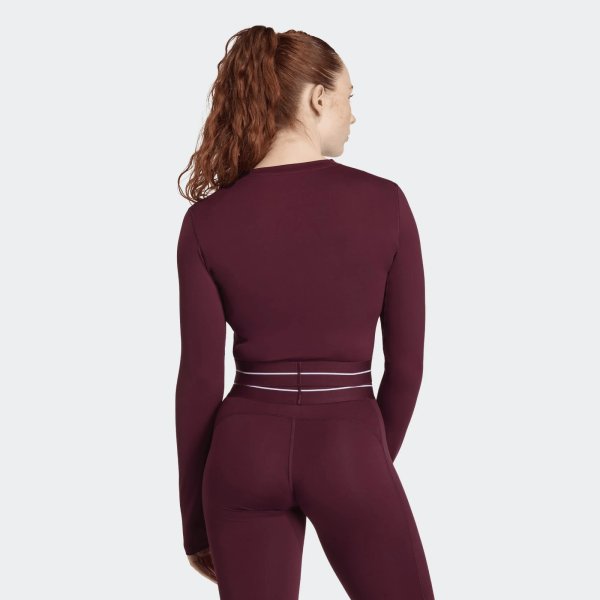 Dámské tričko s dlouhým rukávem adidas Q1 HYG LS - foto 2