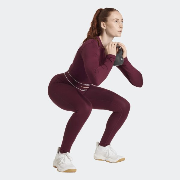 Dámské tričko s dlouhým rukávem adidas Q1 HYG LS - foto 3