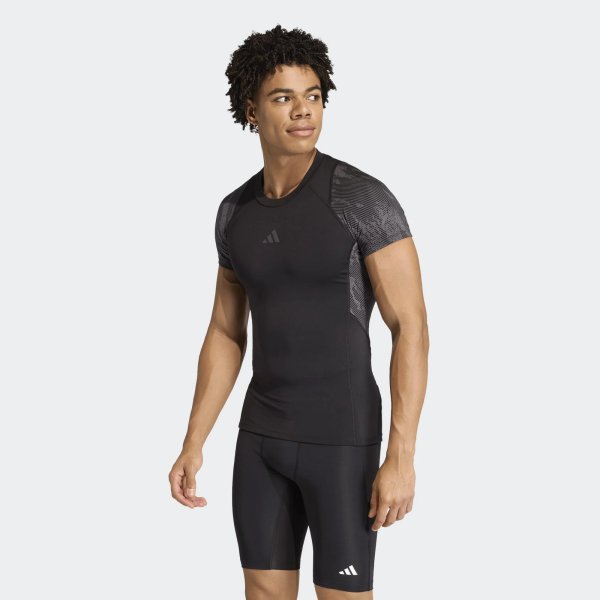 Pánské tričko adidas TF AOP TEE - foto 1