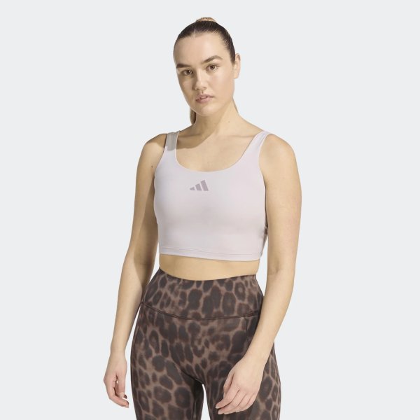 Dámské tílko adidas OPTIME Bra Tank - foto 1