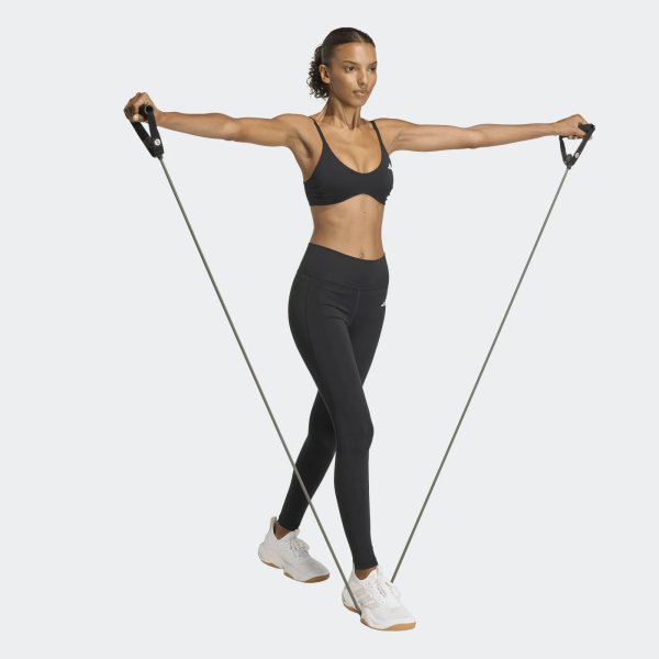 Dámská sportovní podprsenka adidas OPT ESS LS BRA - foto 4