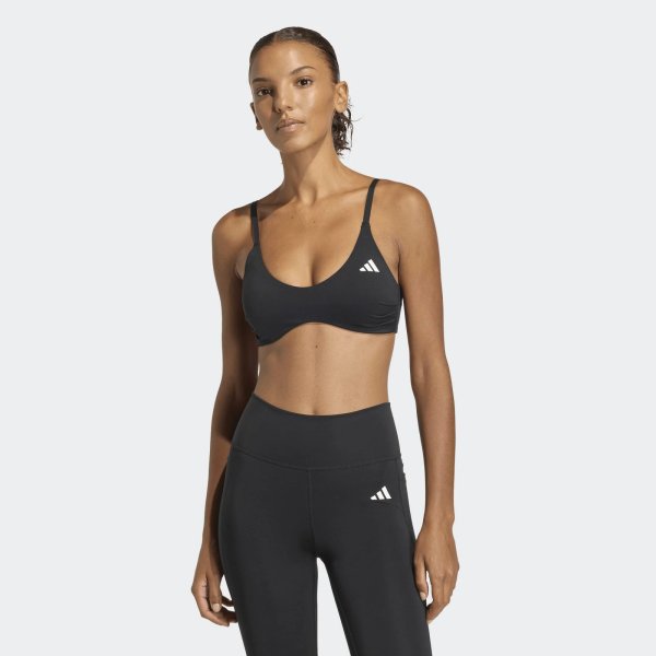 Dámská sportovní podprsenka adidas OPT ESS LS BRA - foto 2