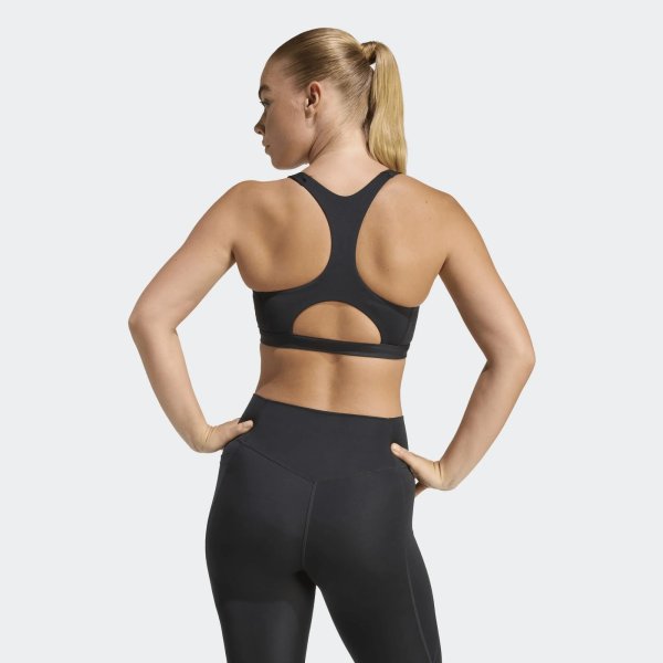 Dámská sportovní podprsenka adidas OPT ESS ZIP MS - foto 4