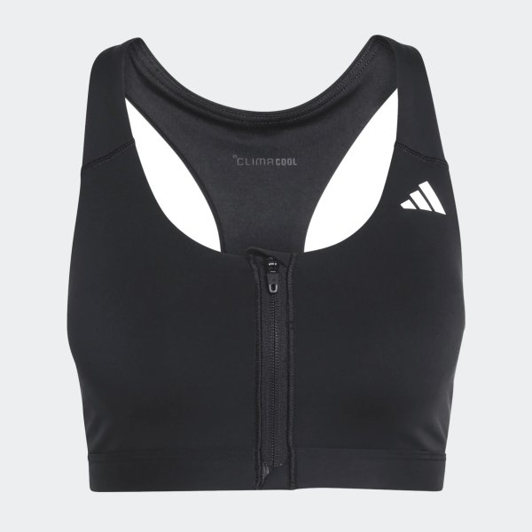 Dámská sportovní podprsenka adidas OPT ESS ZIP MS - foto 0