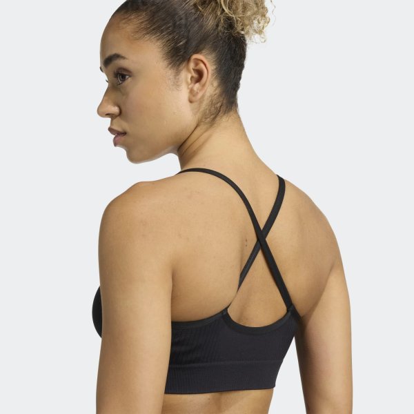 Dámská sportovní podprsenka adidas WE KNIT LS BRA - foto 6
