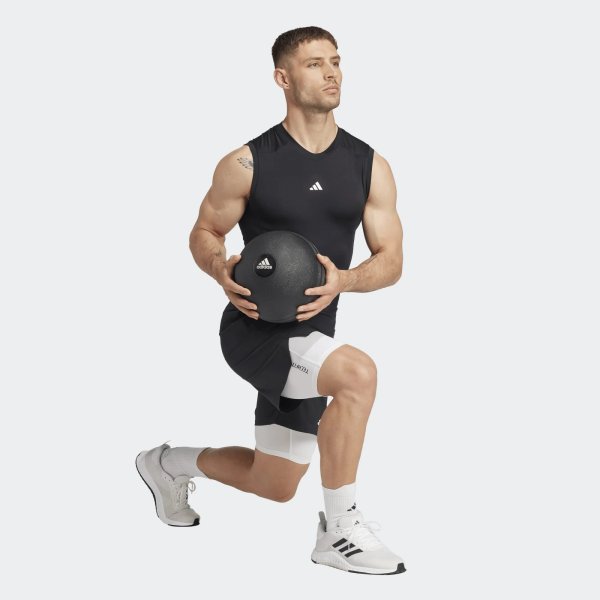 Pánské funkční spodky adidas TF BASE SHORT T - foto 4