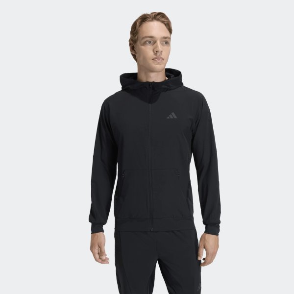 Pánská mikina adidas D4T HYBRID FZ H - foto 1