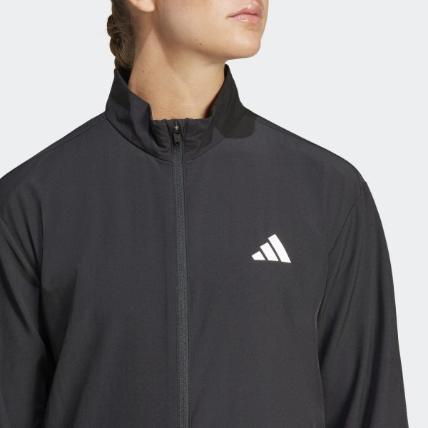 Dámská mikina adidas WE 3S WOVEN JKT - foto 4