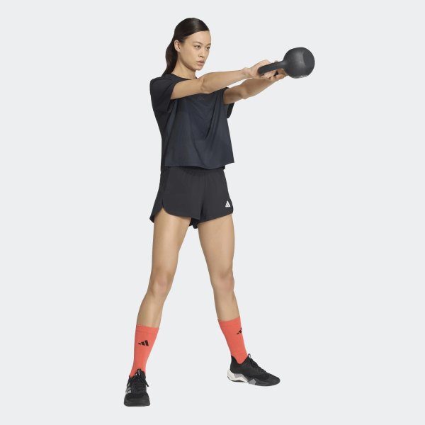 Dámské šortky adidas PACER HIGH SIP - foto 3