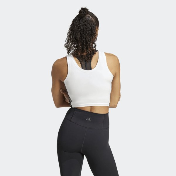 Dámské tílko adidas WE 3S CROP TANK - foto 2