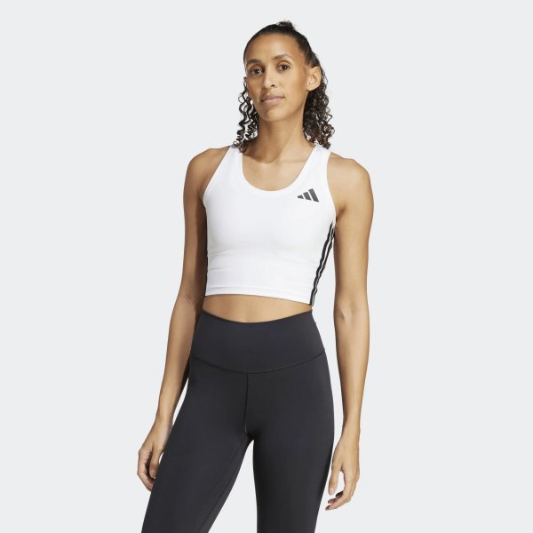 Dámské tílko adidas WE 3S CROP TANK - foto 1