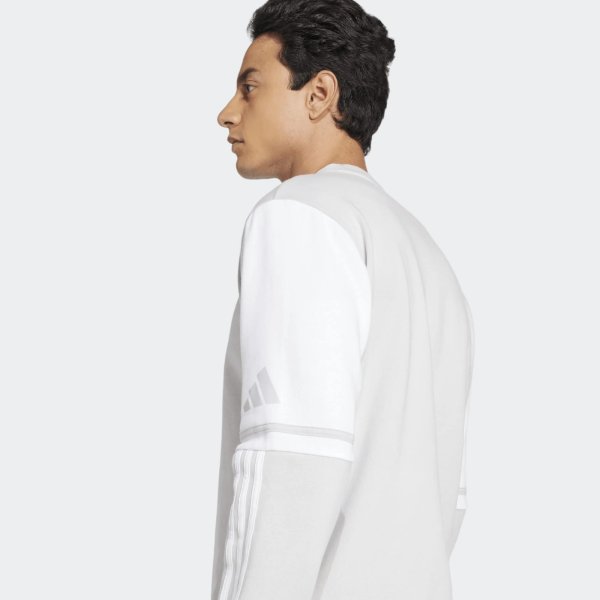 Pánská mikina adidas SQ25 SW CREW - foto 6