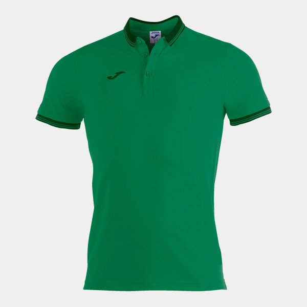 Pánské polo tričko JOMA S/S POLO SHIRT BALI II GREEN - foto 0