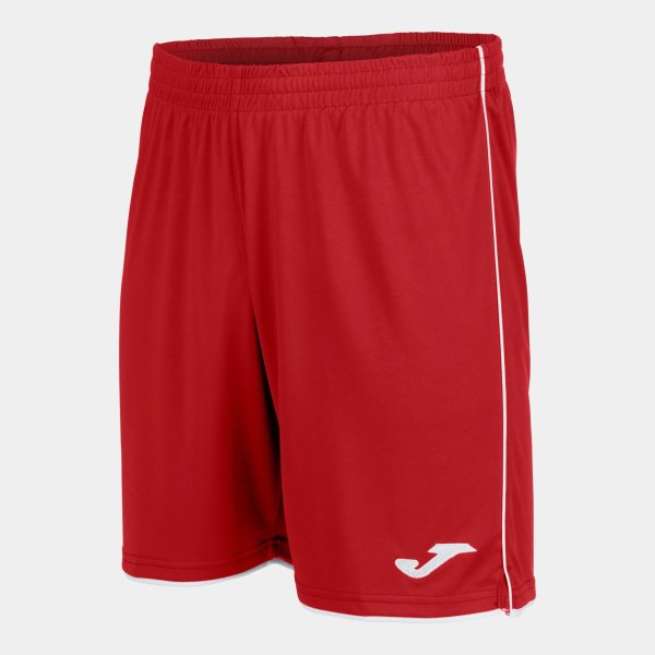 Pánské šortky JOMA LIGA SHORTS RED-WHITE - foto 0
