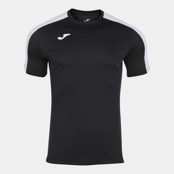 Pánské tričko JOMA BLACK-WHITE ACADEMY T-SHIRT M/C - foto 0