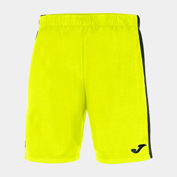 Pánské šortky JOMA FLUORESCENT YELLOW-BLACK ACADEMY SHORTS - foto 0
