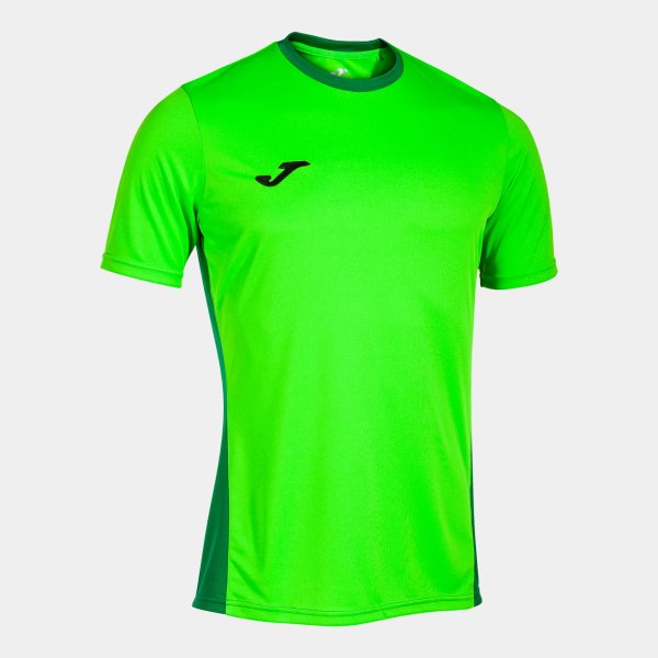 Pánské tričko JOMA WINNER II SHORT SLEEVE T-SHIRT FLUOR GREEN - foto 0