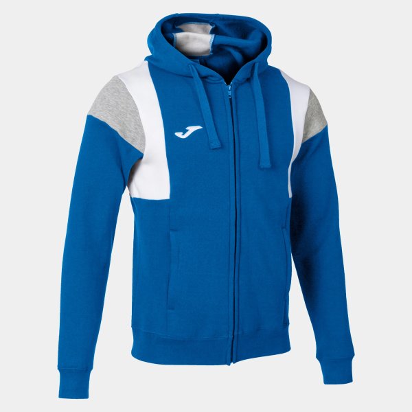 Pánská mikina JOMA CONFORT III ZIP-UP HOODIE ROYAL - foto 0