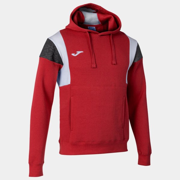 Pánská mikina JOMA CONFORT III HOODIE RED - foto 0