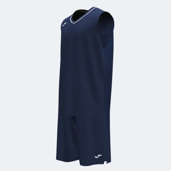 Pánská souprava JOMA ATLANTA TWO-PIECE NAVY BLUE WHITE - foto 3
