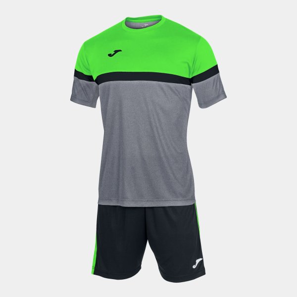 Pánská souprava JOMA DANUBIO SET MELANGE GREY FLUOR GREEN - foto 0