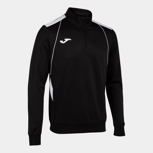 Pánská mikina JOMA CHAMPIONSHIP VII SWEATSHIRT BLACK WHITE - foto 0