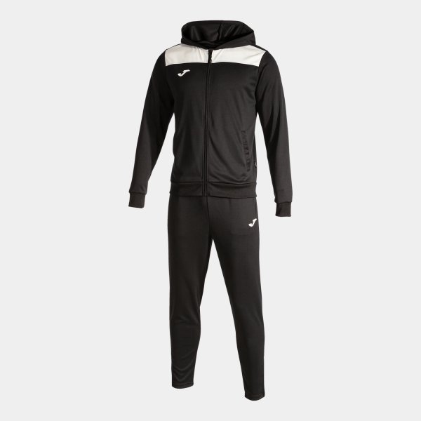 Pánská souprava JOMA PHOENIX II TRACKSUIT BLACK WHITE - foto 0
