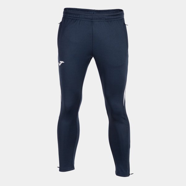 Pánské tepláky JOMA CHAMPIONSHIP VII LONG PANTS NAVY WHITE - foto 0