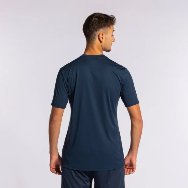 Pánský dres JOMA CITY II SHORT SLEEVE T-SHIRT NAVY SKY BLUE - foto 5