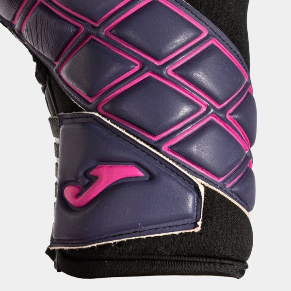 Pánské brankářské rukavice JOMA AREA GOALKEEPER GLOVES FUCHSIA BLACK - foto 1