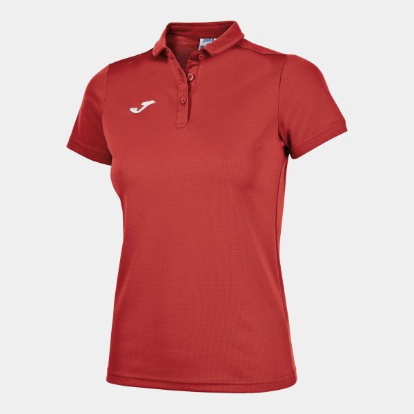 Dámské polo tričko JOMA POLO SHIRT RED S/S - foto 0