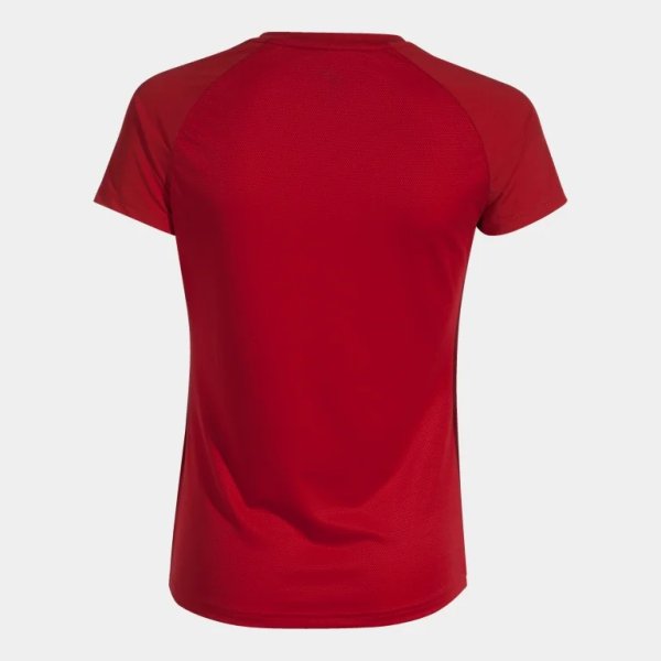 Dámské tričko JOMA ELITE X SHORT SLEEVE T-SHIRT RED - foto 1