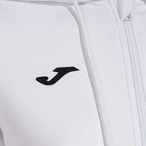 Dámská mikina JOMA SCULPTURE II ZIP-UP HOODIE WHITE - foto 2