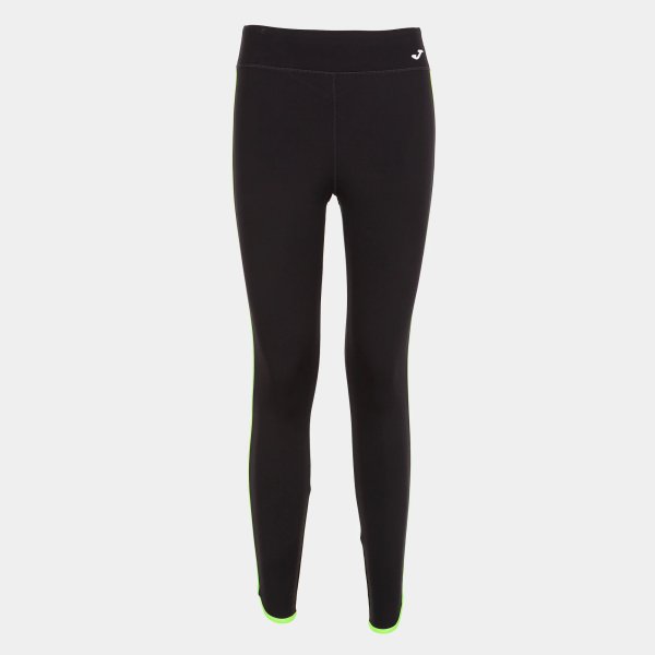 Dámské legíny JOMA COMBI TORNEO LONG TIGHTS BLACK FLUOR GREEN - foto 0