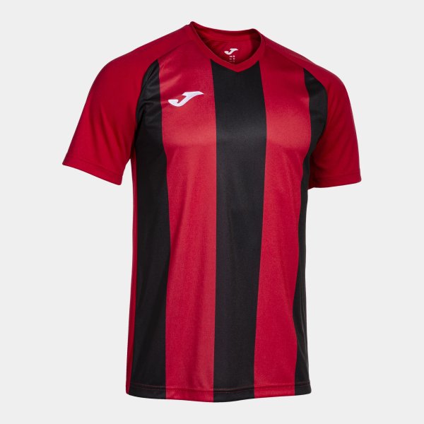 Pánský dres JOMA INTER IV SHORT SLEEVE T-SHIRT RED BLACK - foto 0