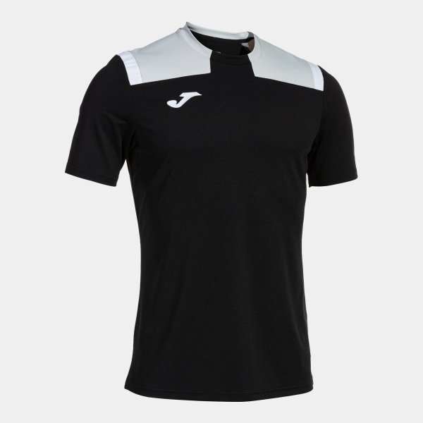 Pánské tričko JOMA TOLEDO SHORT SLEEVE T-SHIRT BLACK - foto 0